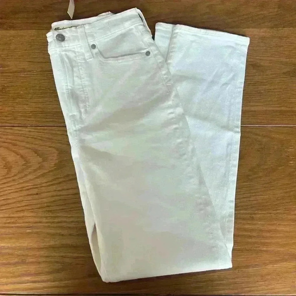 Madewell The perfect vintage Jean in White NWT Women’s Sz 24 - Picture 2 of 5